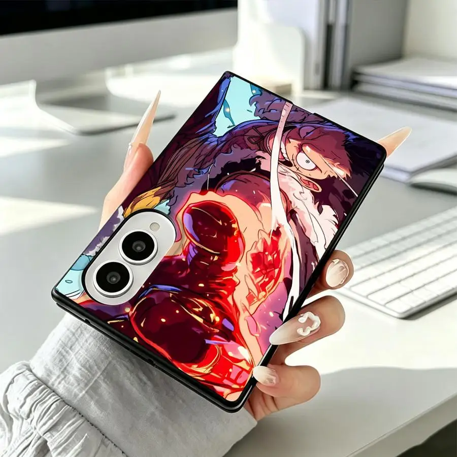 One P-Piece Luffy Case for Samsung Galaxy ZFold8 Z Fold 8 Z Fold8 Wide ZFold Wide Luxury Phone Cover