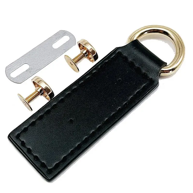 Replacement D Buckle Bag Belt Buckle Lock PU Leather Handmade Buckle Screw Style Bag Hardware Accessories For Handbags Wholesale