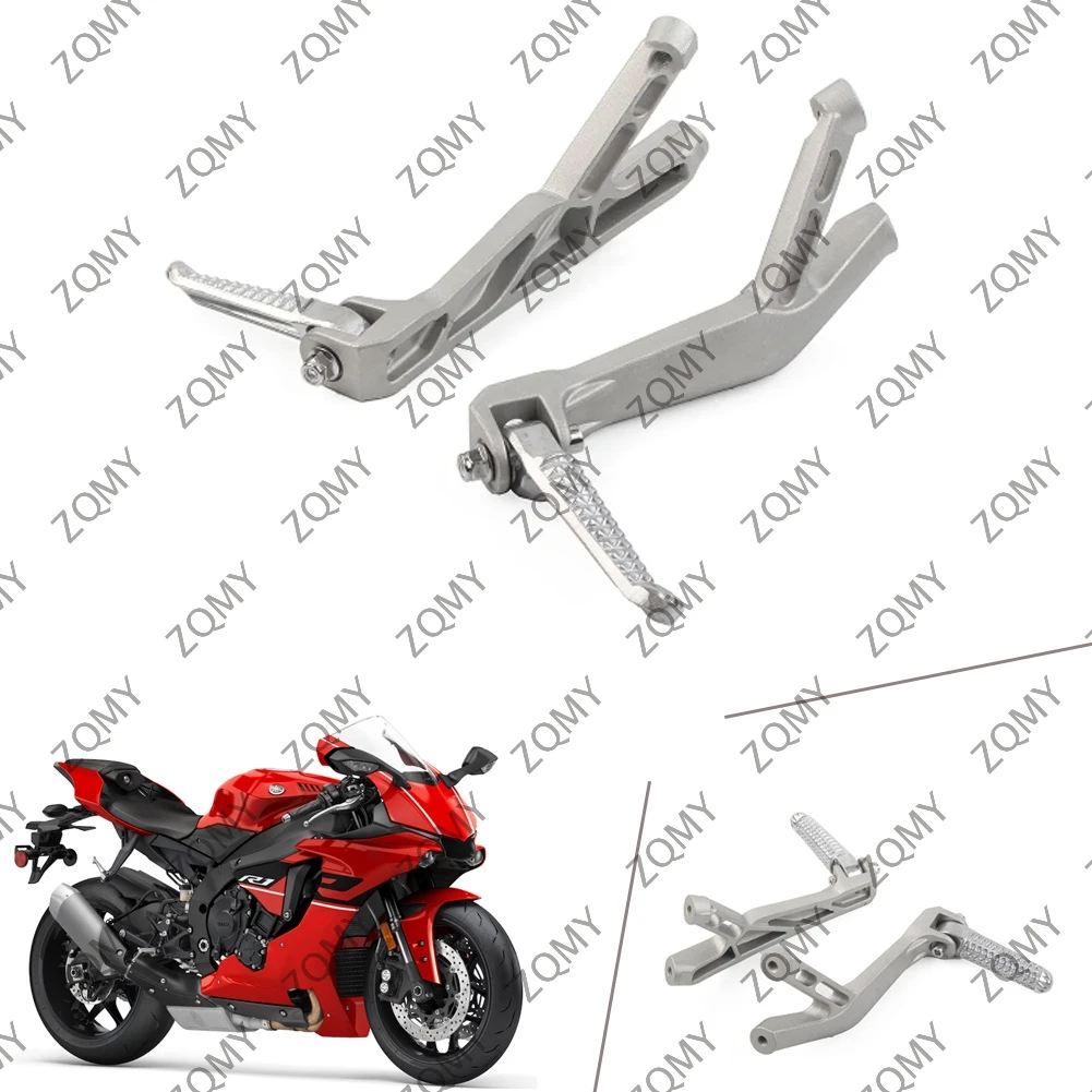 

Подставка для ног мотоцикла заднего пассажира Для Yamaha YZF R1 R1S R1M 2015 2016 2017 2018