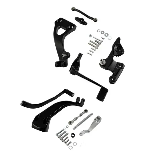 Suitable for Harley Standard Soft Tail Street Fighter Lowell Z Medium Foot Pedal Left and Right Shift Lever Brake Lever 2018-24