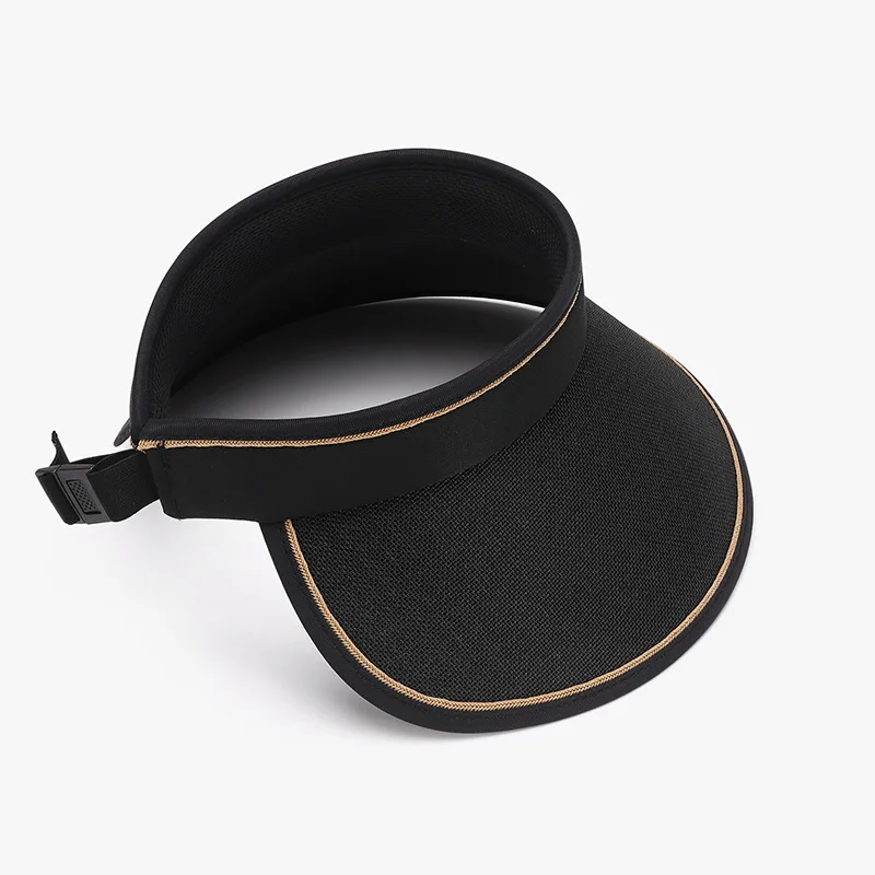 Summer UV Protection Open-Top Hat for Women, Simple and Versatile for Outdoor Cycling, Extra Large Brim Sun Protection Hat