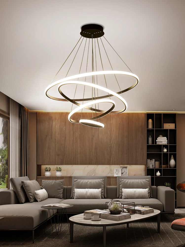 Led dining-room droplight sitting room light small bar table circle home dining room of the creative personality