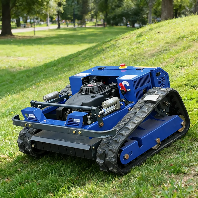 

Customized remote control track type integrated machine all terrain farm weeding and weeding lawn mower
