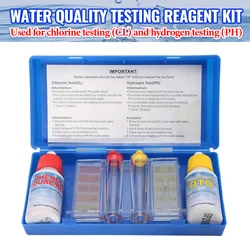 PH cloro Water Test Kit Tester hydropool Test Kit piscina acqua alcalinità Test idroponica accessori per acquari