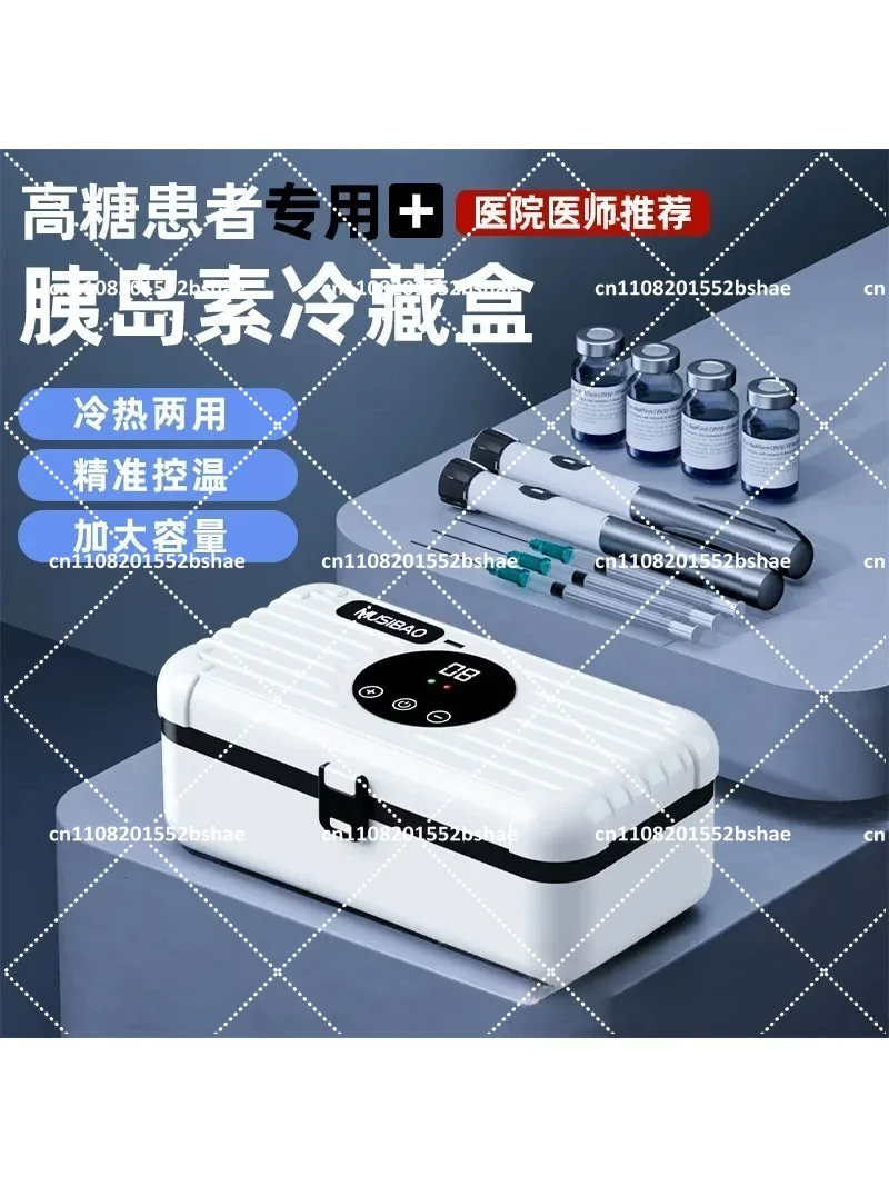Mini Portable Refrigerator Cold and Hot Dual-Use Constant Temperature Box for Home Travel