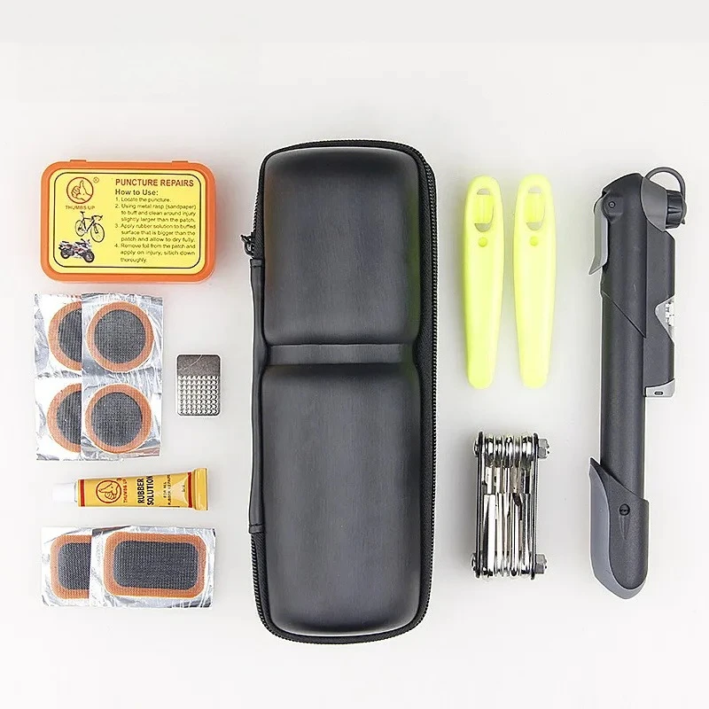 GIYO Mountain Bike Portable Bag Maintenance Sports Equipment Cycling Supplies Bicycle Repair Kit Repair Kit