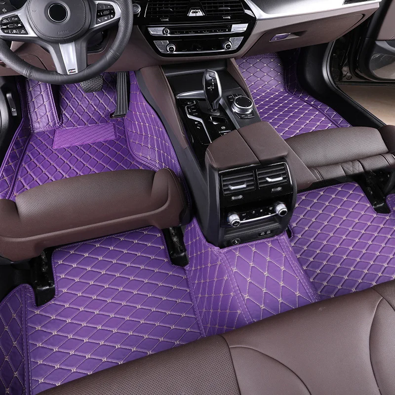 

Custom Car Floor Mats For Skoda KAMIQ Auto Carpets Foot Coche Accessorie