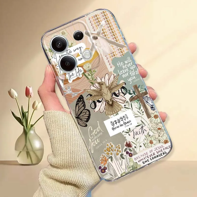 

Creative puzzle patterns For Xiaomi Mi Poco F2 F3 F4 F5 F6 X5 X6 X7 Pro TPU Protection Transparent Phone Case
