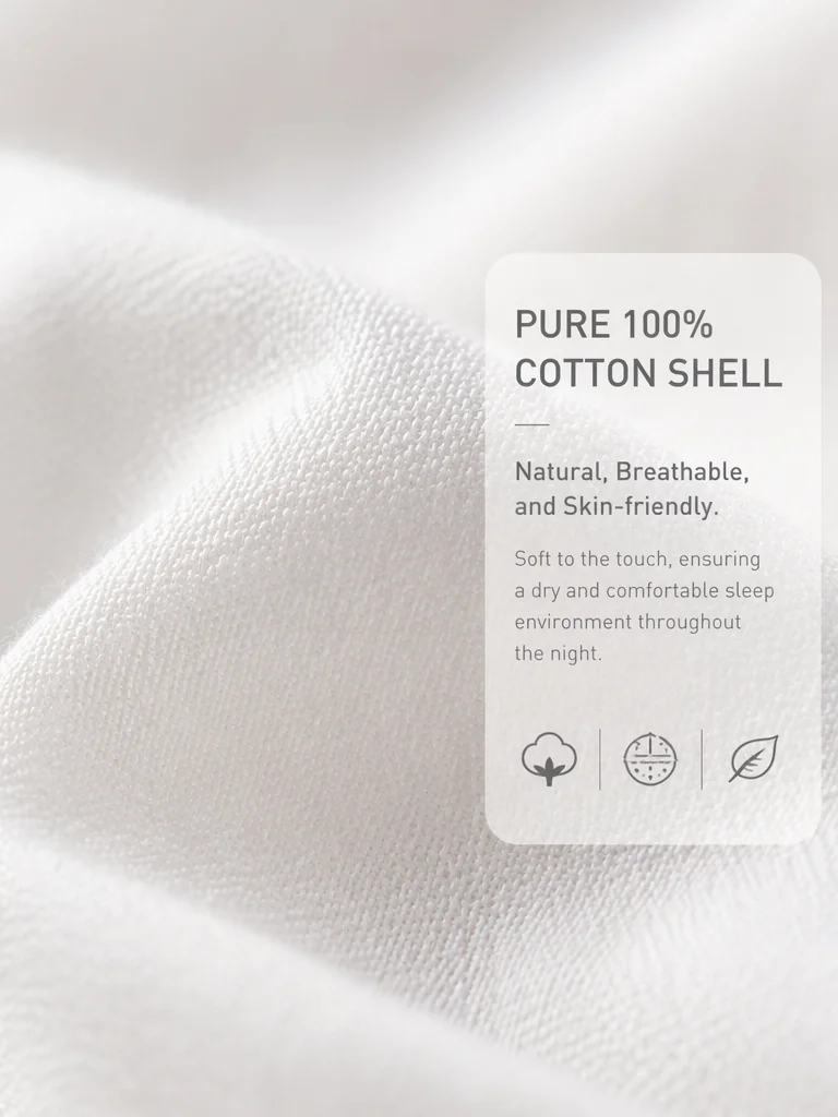 1 quilt, 100% cotton, 300g/m², suitable for all seasons