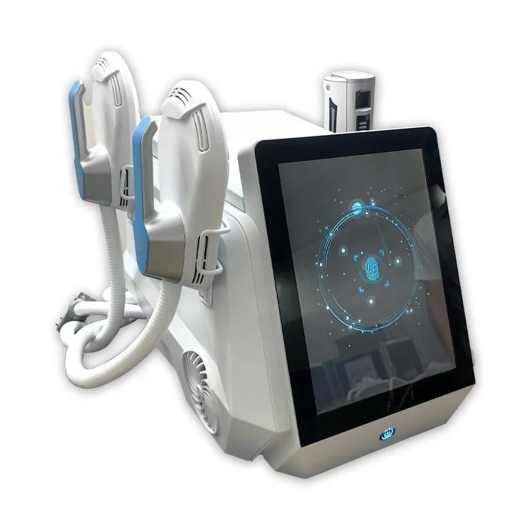 Desktop 2 or 4 Handles RF EMS Muscle Stimulator Inner Ball Roller Body Slimming Machine with 0-7 Tesla