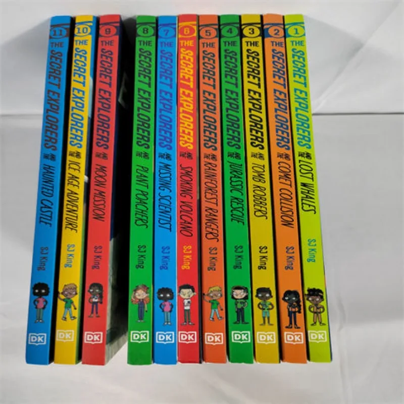 DK The Secret Expiorer Encyclopedia Adventure 11 Volumes  English Books for Children