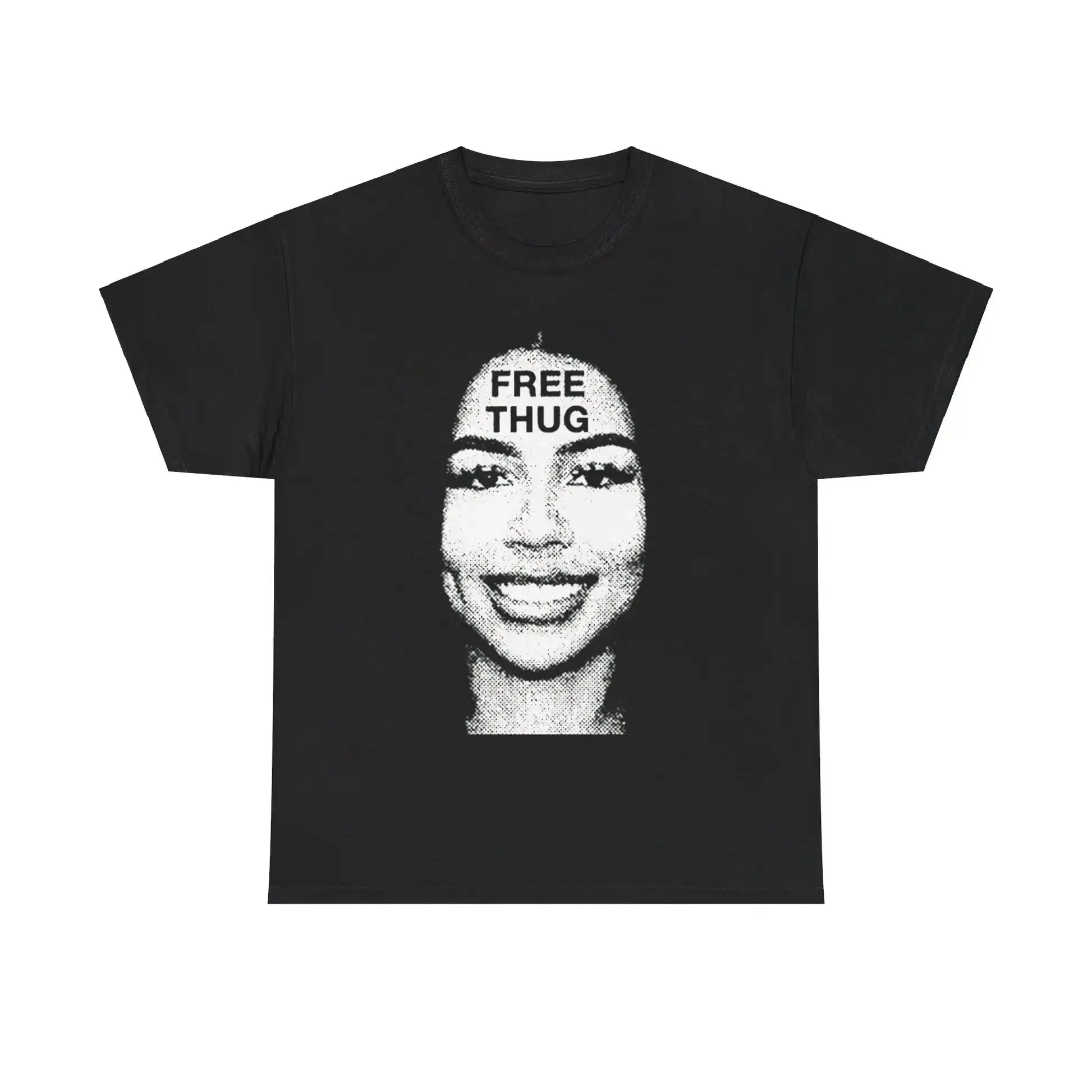 Mariah The Scientist “Free Thug” Graphic Tee: Streetwear Symbol of Solidarity for Young Thug’s Legal Advocacy T-shirt