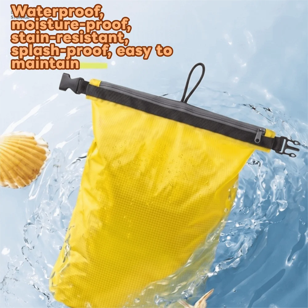 Storage Bag Large-Capacity Swimming Waterproof Bag Portable Roll-Top Dry Bag Lightweight Dustproof Travel Storage Bag Travel
