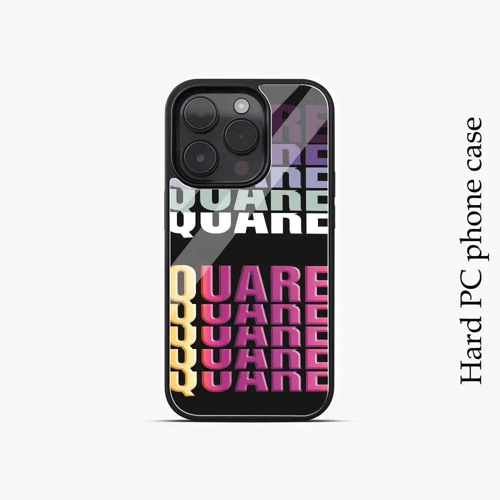D-Dsquared2 Чехол для телефона Fashion Ins Чехол для телефона IPhone 16, 15, 14, 13, 12, 11 Pro Max Глянцевый HD Жесткий чехол для ПК Милый аниме