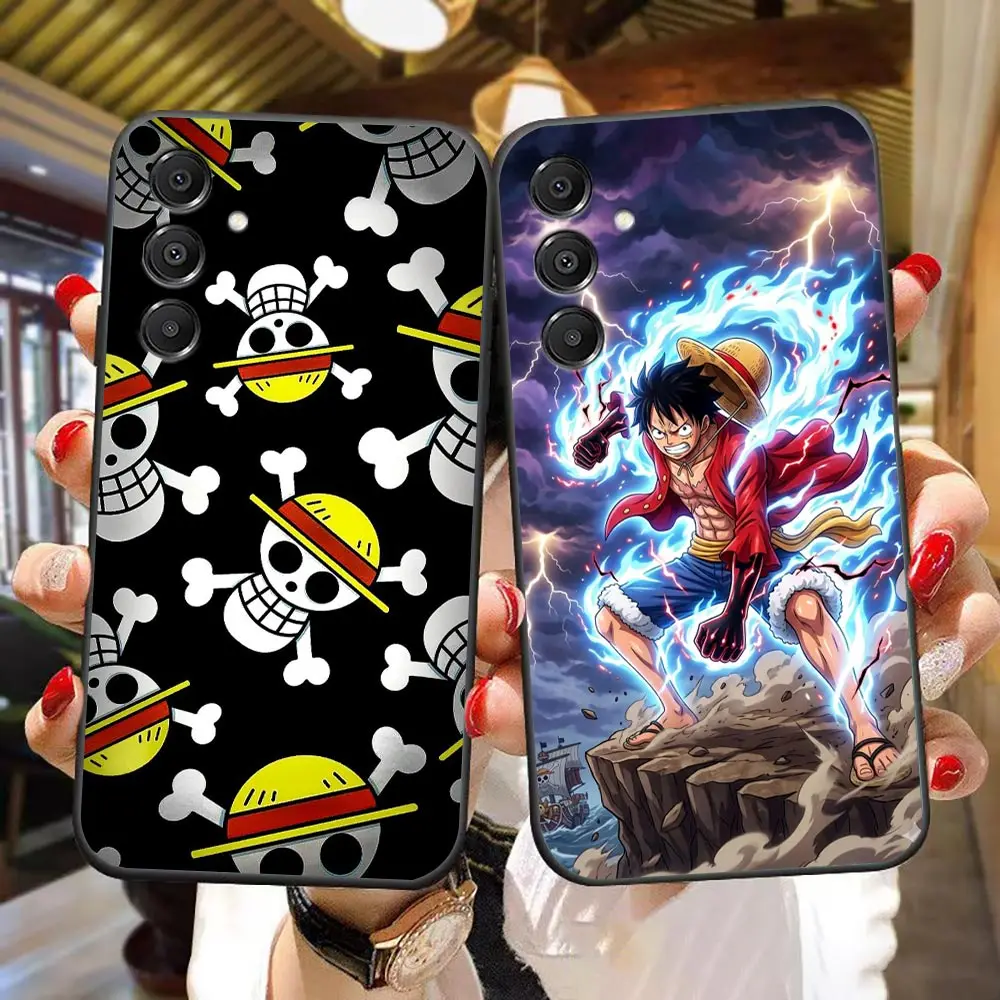 One P-Piece Luffys Zorro Cover Phone Case For Samsung A16 A17 A22 A23 A26 A27 A32 A33 A36 A51 A52 A54 A55 A56 A57 A72 A73 Shell