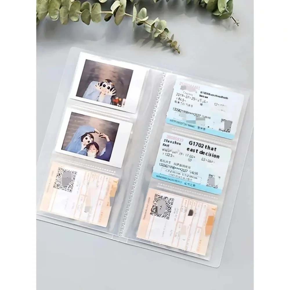 Store Album Content 120/240 Slots | Small Album Photo Book | Postcard Storage | Card Album Large Capacity and Strong Protection