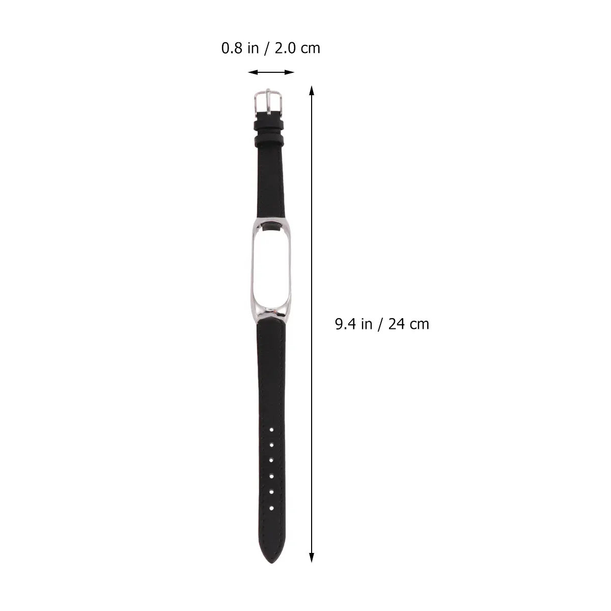 

1pc Band 4 Strap High Quality Cowhide Alloy Replacement for Smart Watch Ergonomic Design Seamless Stitching Gifts