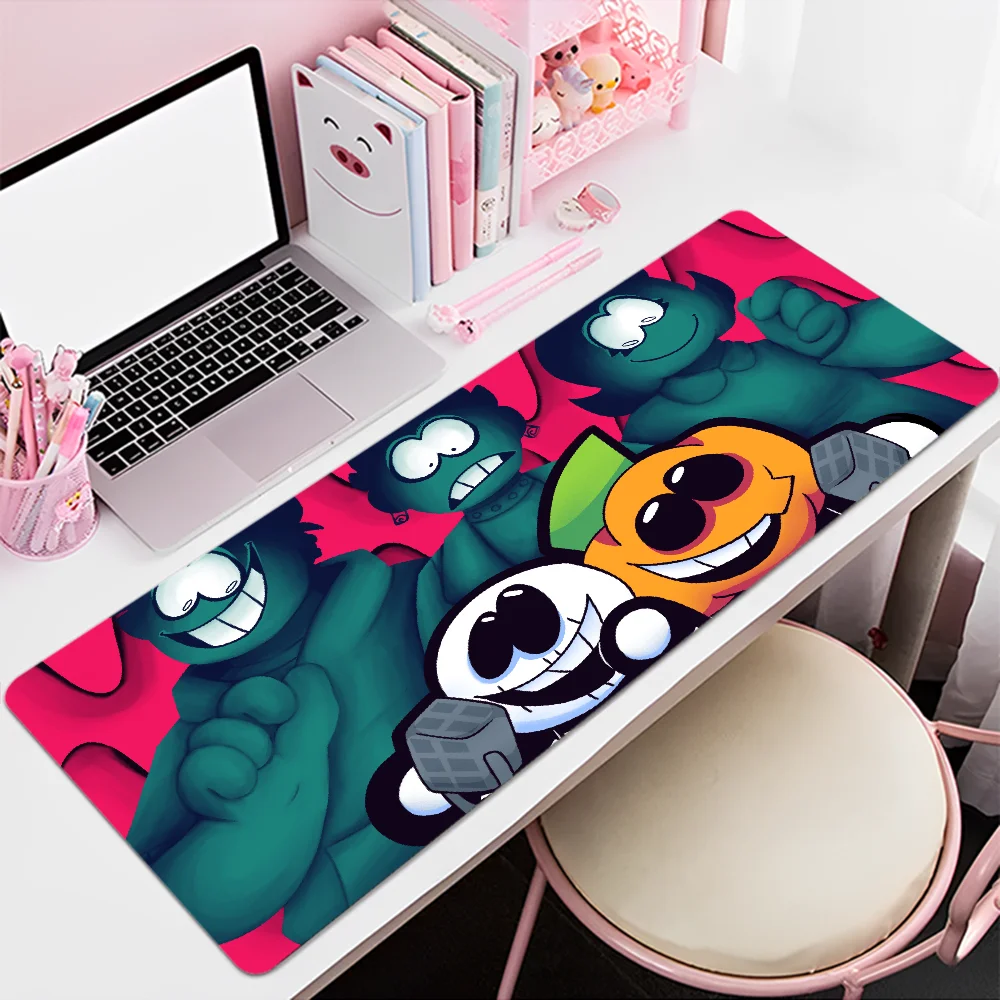 S-spooky-monthS Mousepad INS Tide Large Office Computer Desk Mat Table Keyboard Big Mouse Pad Laptop Cushion Girls Bedroom