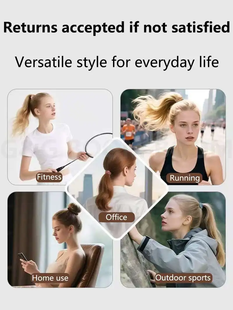 100 قطعة النساء الفتيات بسيطة الأساسية مرونة العصابات الشعر العلاقات Scrunchie ذيل حصان حامل الأربطة المطاطية موضة عقال إكسسوارات الشعر