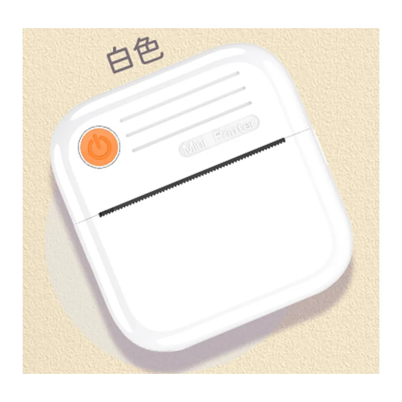 เครื่องพิมพ์ขนาดเล็กแบบพกพาไร้สายสามารถเชื่อมต่อกับโทรศัพท์มือถือเครื่องพิมพ์ฉลากบ้านขนาดเล็ก