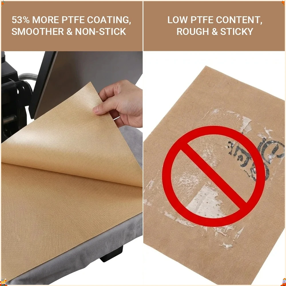 3er-Pack PTFE-Teflonfolie für  – Heat Press Teflon Sheet Bewertung und Preis