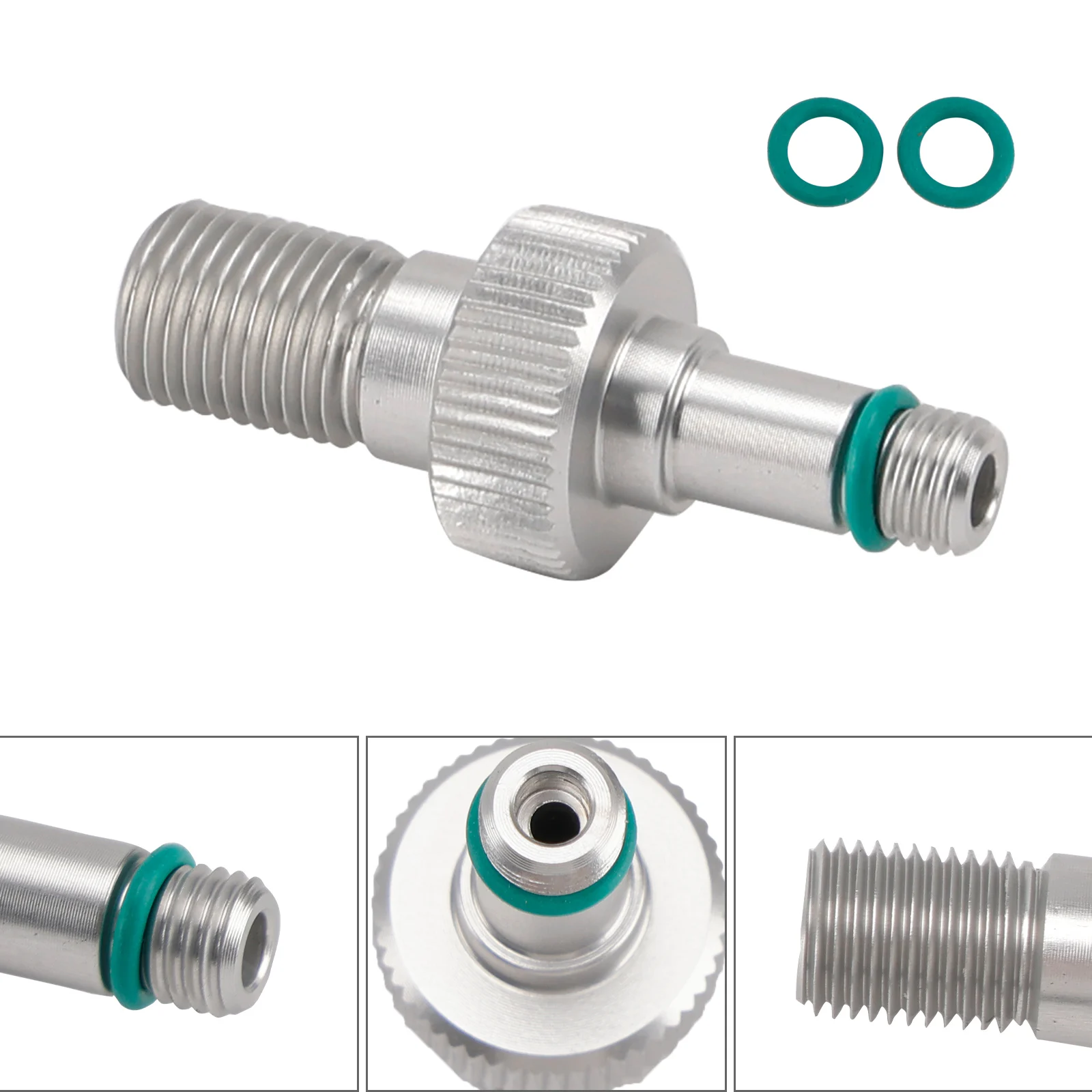 Areyourshop # 803-01-826 Adaptador de llenado de aire: clon del extremo Fox Rezi para Fox X2/DHX2 2021-2025
