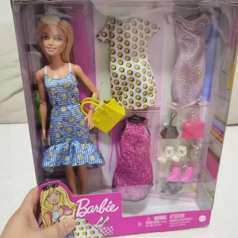 Zestaw do przebierania dla lalek Księżniczka Zamek dla dziewczynek Interaktywna dwuwarstwowa szafa marzeń Lalka Barbie Zabawka do socjalnej zabawy wyobraźniczej