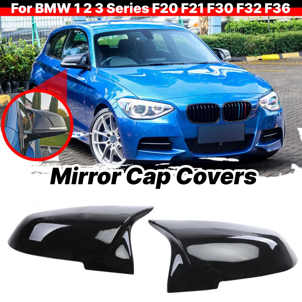 

1 Pair For BMW 1 2 3 4 Series F20 F21 F23 F87 F30 F31 F32 F33 F34 F36 Replacement Wing Side Mirror Cap Cover