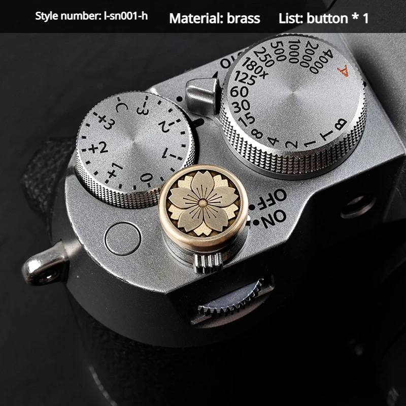 Suitable for Fuji xe5xm5xt30 Second Generation xt50x100vi Nikon ZF Camera Shutter Button cap