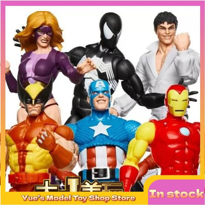 

【In Stock NOW】 Hasbro 1/12 Marvel Legends Secret Wars Wolverine Captain America, Etc. Action Figures Anime Model Toys Gifts