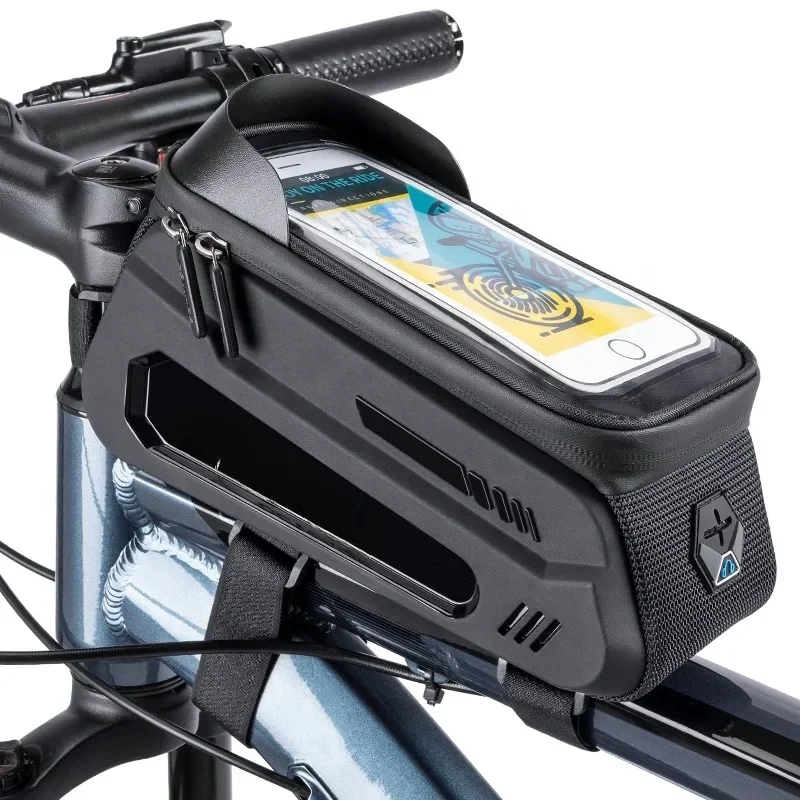 Bicycle Accessories Frame Front Top Tube Bag Waterproof Phone Case Touchscreen Pack