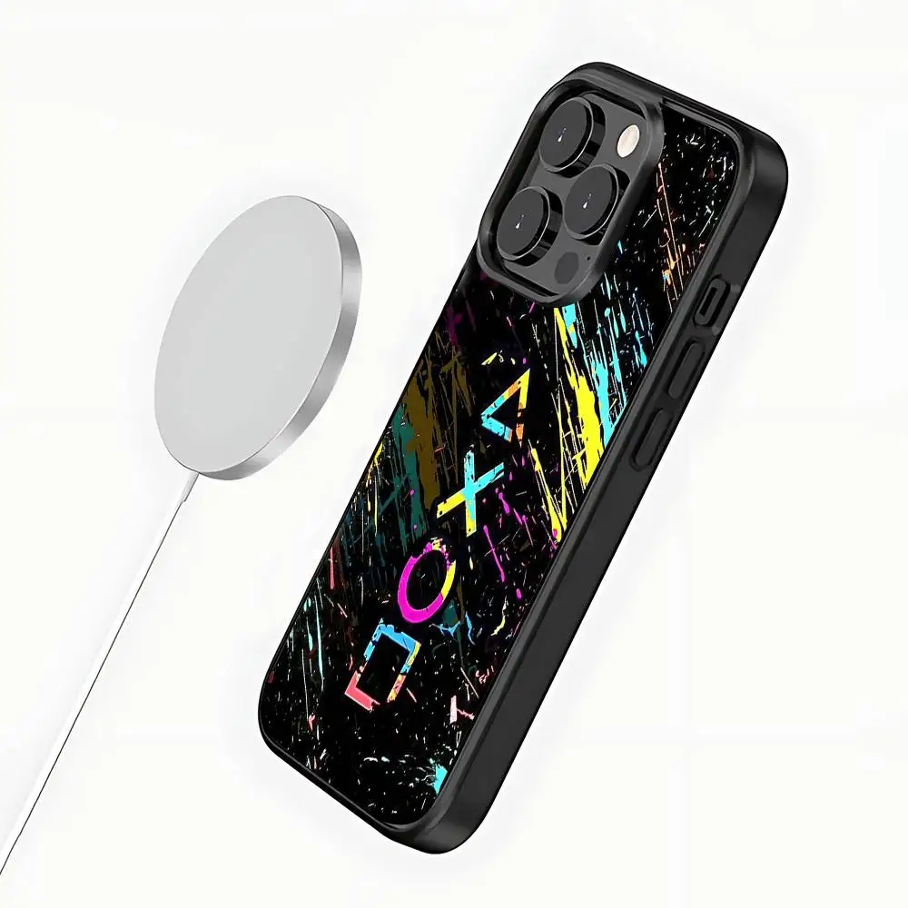 حافظة هاتف لوحدة التحكم في الألعاب لهواتف iPhone 17,16,15,14,13,12,11,Pro,Max,Plus,Mini,SE4,E شحن لاسلكي Magsafe مغناطيسي