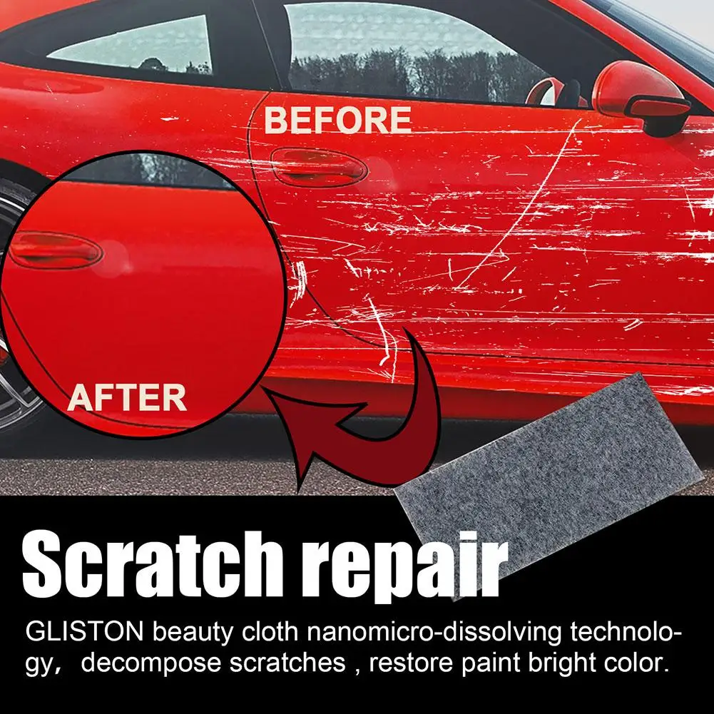 Nano Car Scratch Remover, Nano Reparação Arranhões, Multifunções, Nanosparkle, Pano Mágico Do Carro, Pintura de Reparação, O9R4