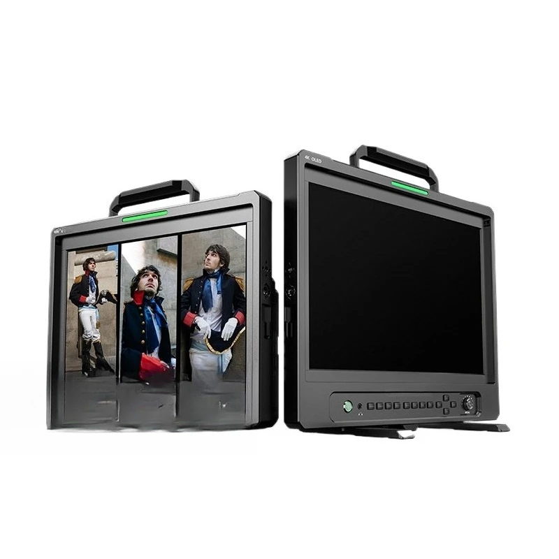 

Director vertical shot monitor 13.3/16 inch high definition 4K multi-camera desktop camera