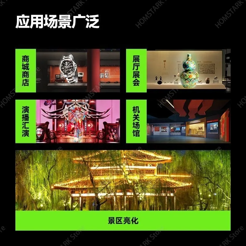 Naked‑Eye 3D Hologram Fan Integrated Advertising Machine 3D Air‑Imaging Transparent Stereo Display Screen Projector