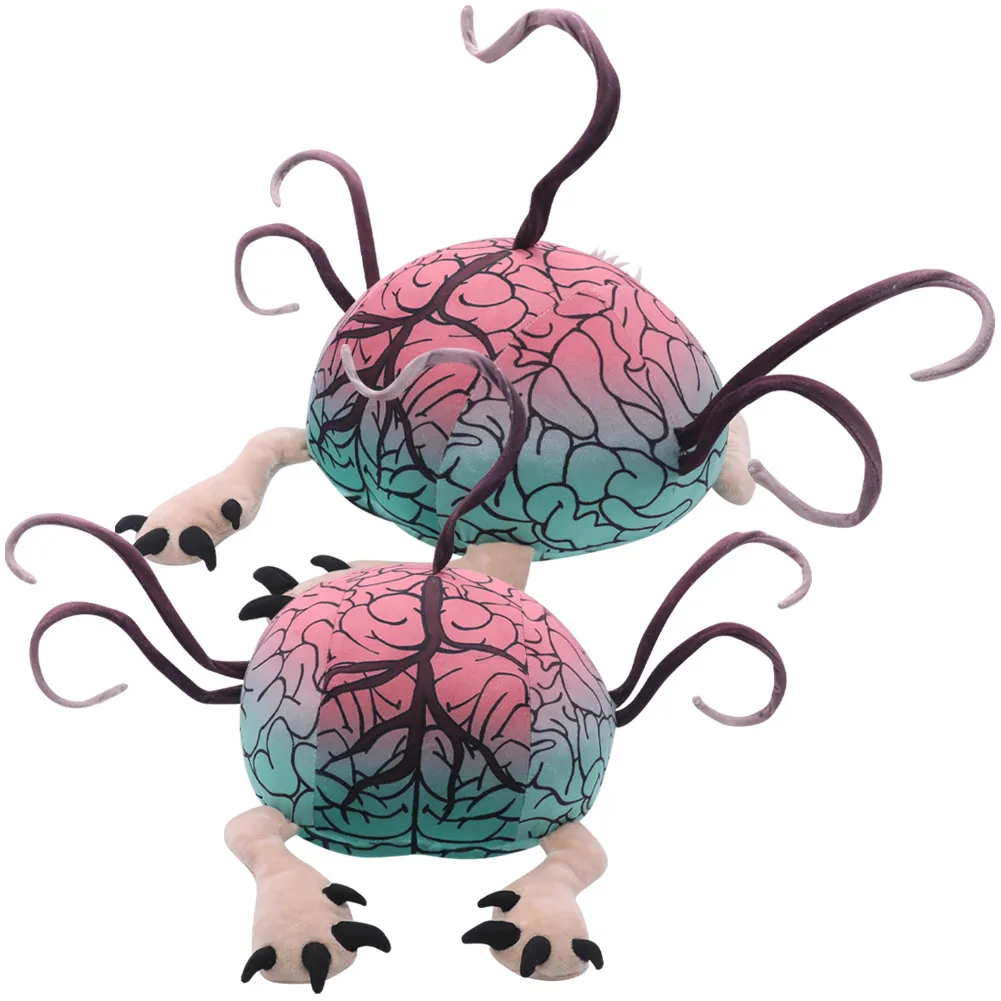 Baldur Cos Gate Intellect Devourer Cosplay Plush Cartoon Soft Stuffed Kids Children Mascot Birthday Xmas Gifts