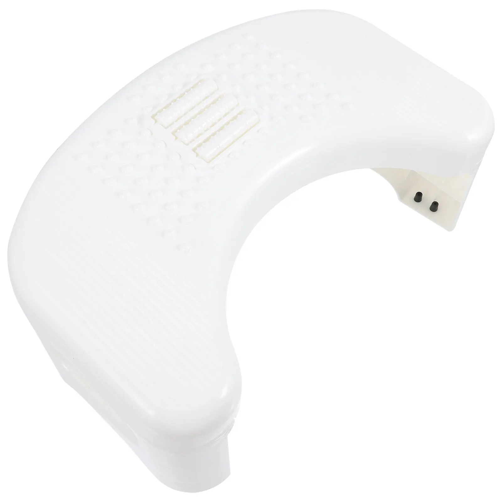 

Plastic Toilet Stool Foot Pedal Foldable Seat for Adults Step Sturdy Bathroom Shoe Changing Simple Decor
