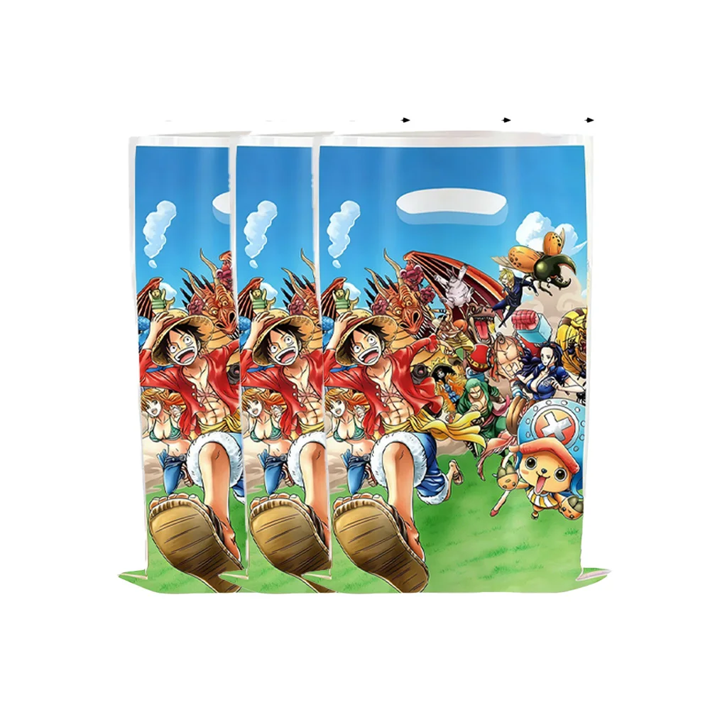One Piece Themed Gift Bags Birthday Decoration Gift Stuffing Bag Children's Birthday Gifts Gifts for Guests Carnival Baby Shower