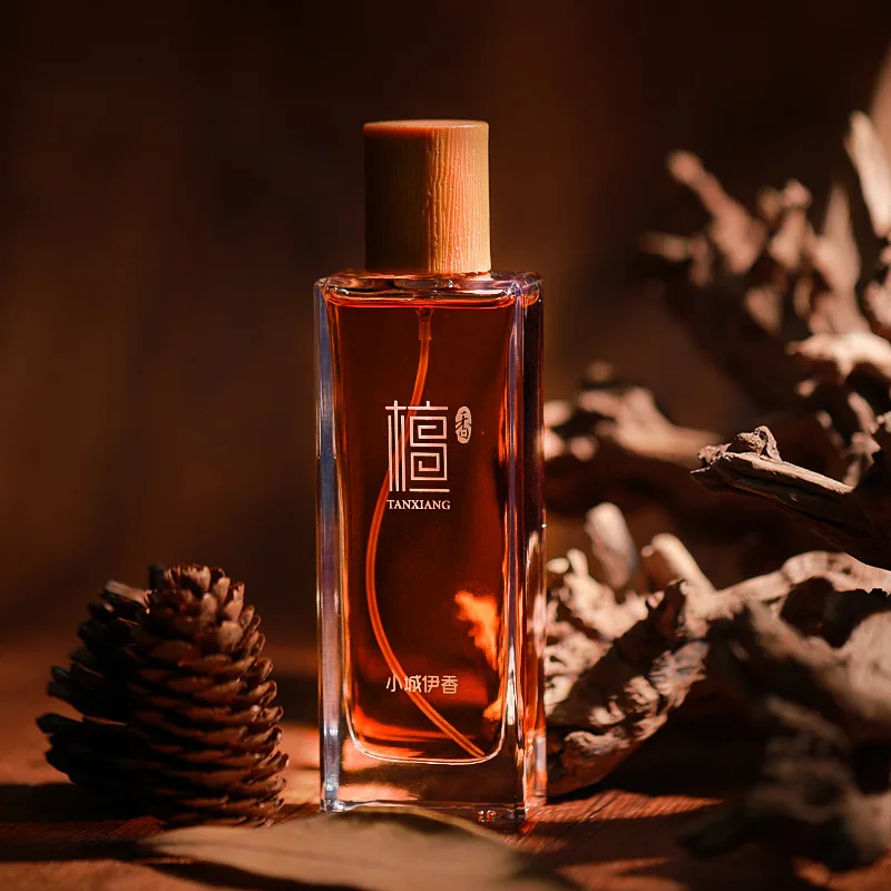 50 ml Retro Chinesischer Tempel Dose Dao Sandelholz Weihrauch PARFUM Oud und Agarwood Parfüm Glamour Duft Körperspray für Männer Frauen