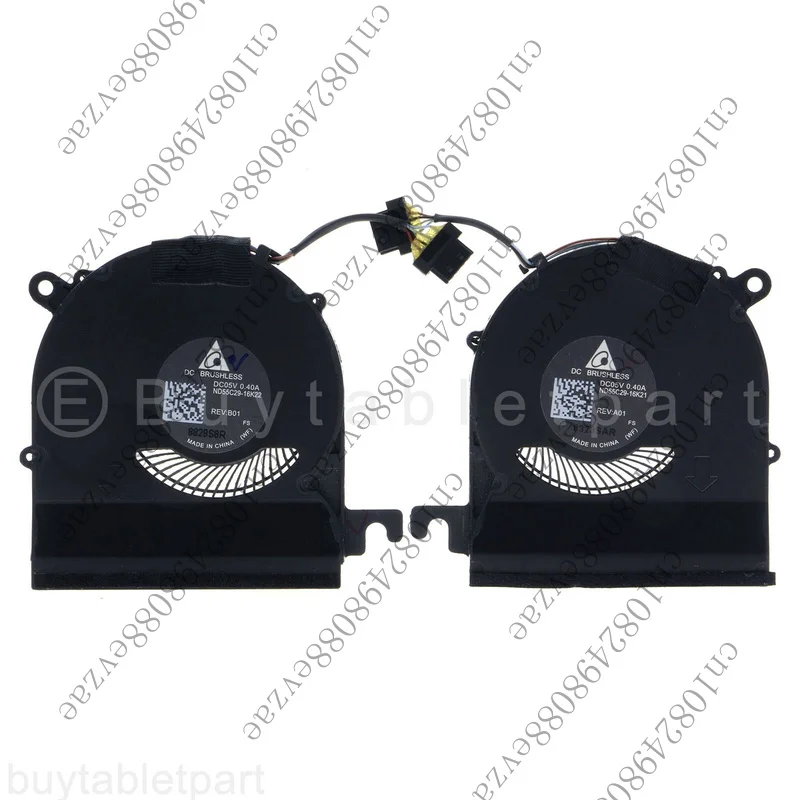 

XYG NEW CPU+GPU Cooling Fan For HP ELITEBOOK X360 1020 G2 Laptop ND55C29-16K22.
