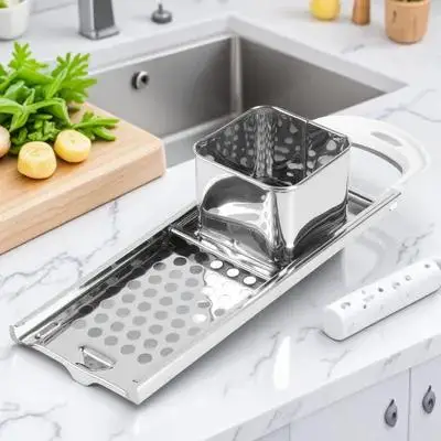 

1Pcs Manual Noodle Machine Stainless Steel Multi-Functional Pasta Roller ABS Convenient Kitchen Tool