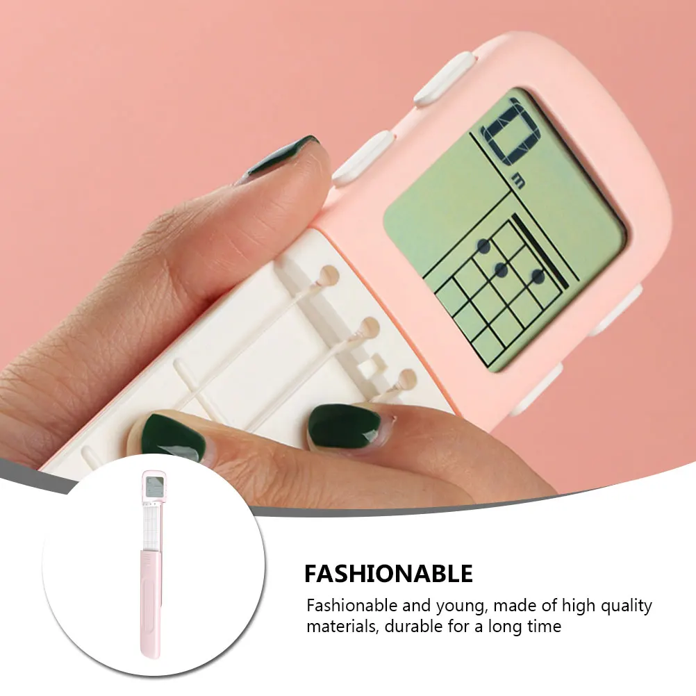 

Ukulele Practicer Portable Chord Tool Guitar Finger Exercise Trainer for Adults Abs Aid Chords