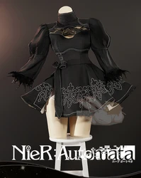 illusional NieR:Automata Type B 2B Cosplay Costume Game Dress female
