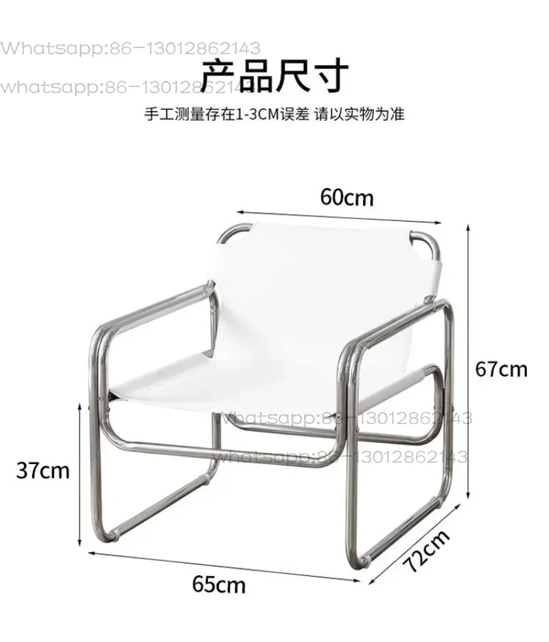 

Ретро-дизайн, кресло для отдыха, кресло со спинкой, гостиная, спальня, мебель для дома, скандинавский диван для отдыха, кресло из нержавеющей стали, домашний декор