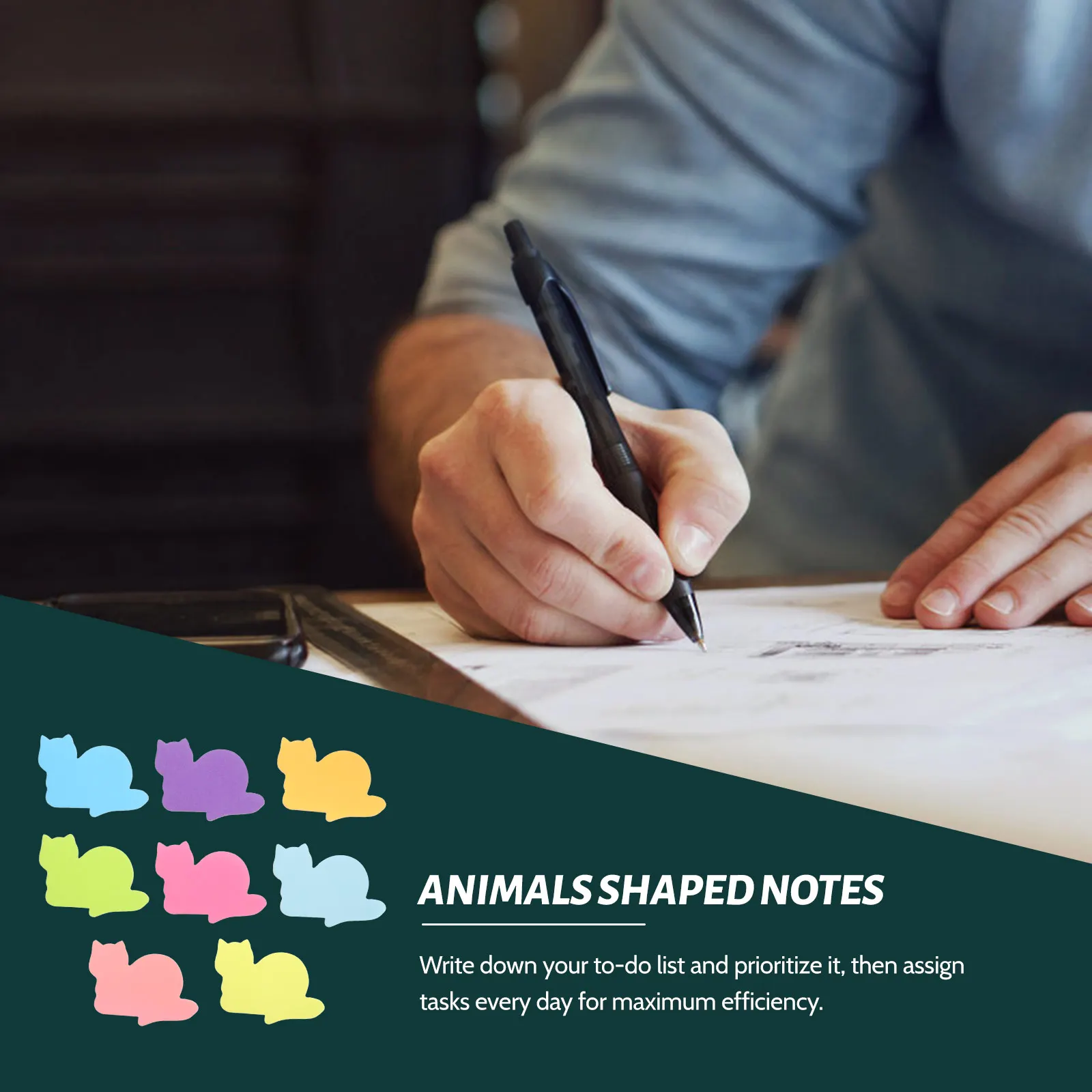 

16pcs Cartoon Cat Premium Paper Memo Pads Office School Supplies Smooth Writing Removable Notepads For Students