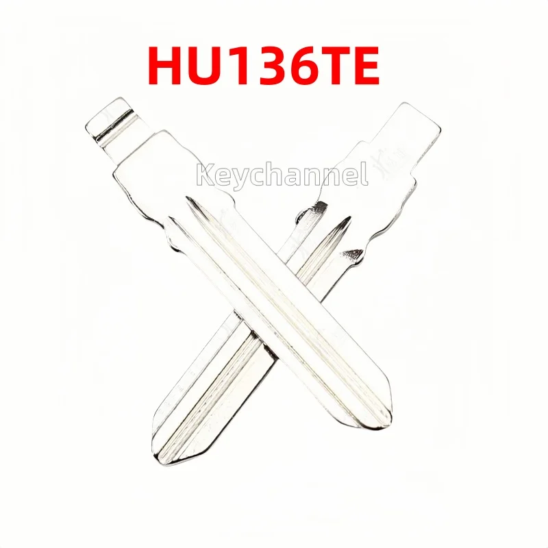 10/20pcs Car Key Blade HU136TE KD HU136 Blank Key for Renault Clio4 Duster Dacia Logan Twingo Nissan for Xhorse KEYDIY Remote