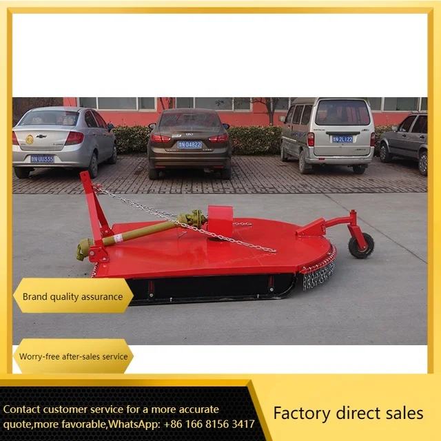 Tractor Driven Throwing Knife Type Lawn Mower 1.5m Rotary Blade Weeding Equipment