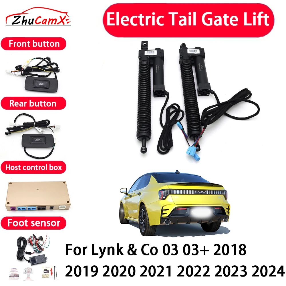 ZhuCamX Car Automatic Electric Tail Gate Lift Tailgate Assist System for Lynk & Co 03 03+ 2018 2019 2020 2021 2022 2023 2024