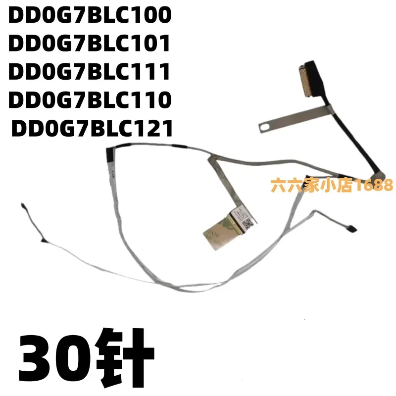 for HP Pavilion 15-CW TPN-Q208 TPN-Q210 15-CS LCD Screen Video Cable DD0G7BLC100 Replacement Part