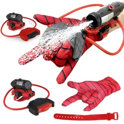 Spider Web Shooters Toy Superhero Squirt Guns with Glove Wrist Water Sprayer Toy Water Fighting Toy for Kids and Adults